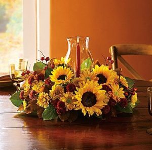 Thanksgiving Flower Arrangement Ideas
